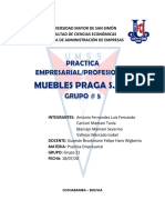 Practica Empresarial Grupo 5 - MUEBLES PRAGA S.R.L.