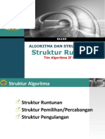 Pertemuan 3 - Struktur Runtunan