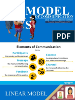 Models of Communication