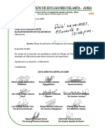Radicado Pliego Peticiones 2021 Villavicencio