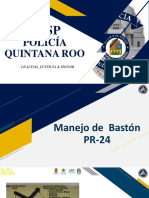 V. Manejo de Bastón PR-24 QROO