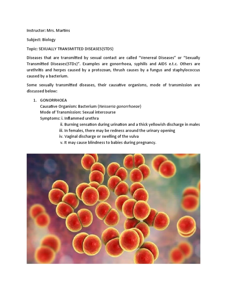 Biology ELearning S1 wk8 PDF Sexually Transmitted Infection Hiv/Aids