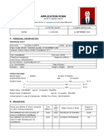 Application Form - Medirest