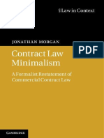 3 Contract Law Minimalism - A Formalist Restatement of Commercial Contract Law (PDFDrive)