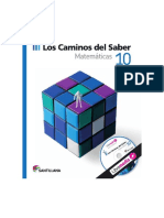 Los Caminos Del Saber Matemáticas 10°