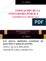06 Experiencia Mexico - Certificacion de La Contaduria Publica-Lic. Willebaldo Roura