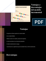 Ventajas y Desventajas Del Modelo Incremental