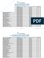 Candidatos chamados na lista de espera do SiSU 2011