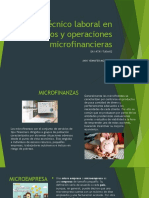 Técnico Laboral en Servicios y Operaciones Microfinancieras
