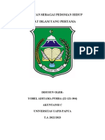 Al-Quran Sebagai Pedoman Hidup Umat Islam Yang Pertama - Yobel Aditama Purba-22121304