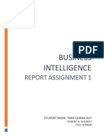 Business Intelligence 1 Tran Quang Huy GCD18457