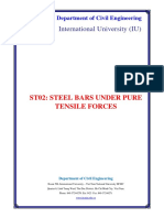 ST02 Steel bars tensile test