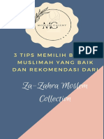 3 Tips Memilih Busana Muslim Yang Baik Dan Rekomendasi Dari Az-Zahra Moslem Collection