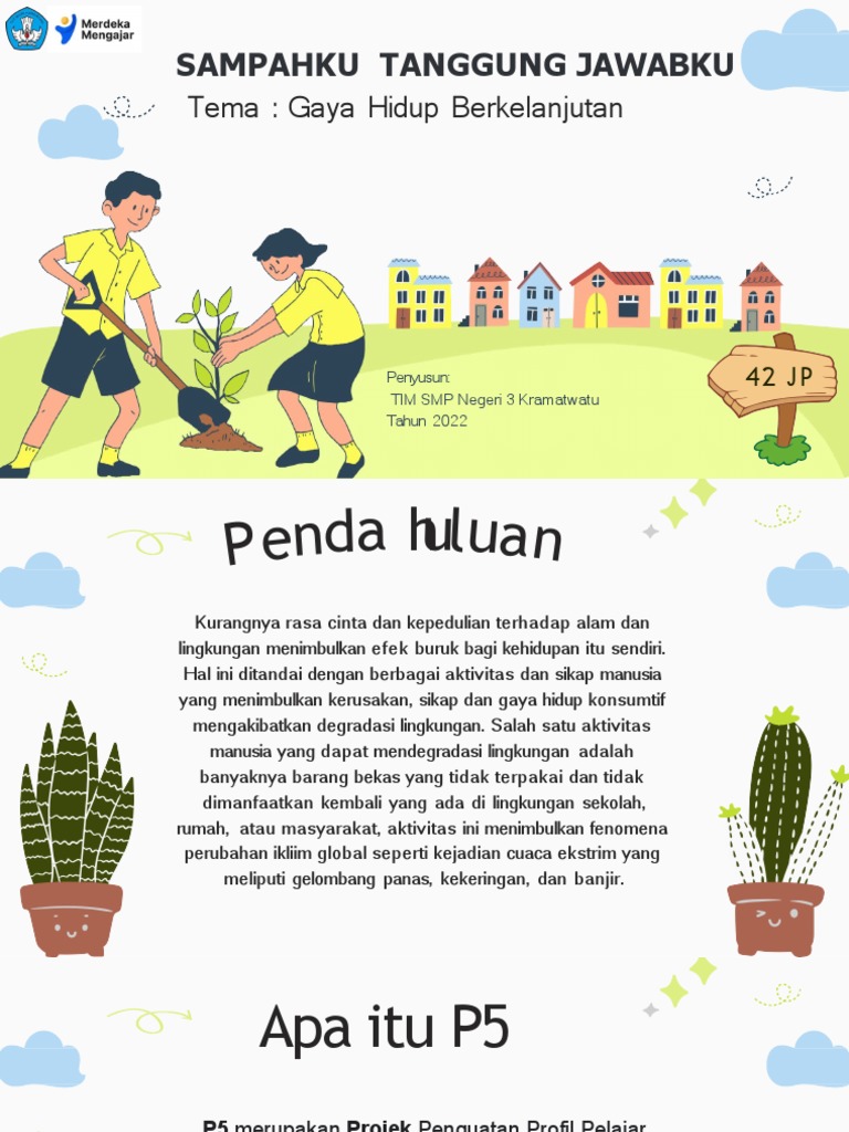 Materi Hari Ke 1 Sampahku Tanggung Jawabku Pdf