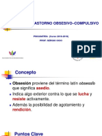 Trastorno Obsesivo Compulsivo: Concepto, Síntomas y Tratamiento