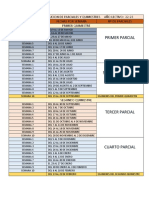 Fechas Quimestrales