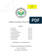 Makalah Statistik Terapan Kel 1 - Hakikat Statistika Untuk Penelitian-1