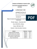 ACTIVIDAD 1 MAPA CONCEPTUAL-introduccion Al Procesos de Manufactura