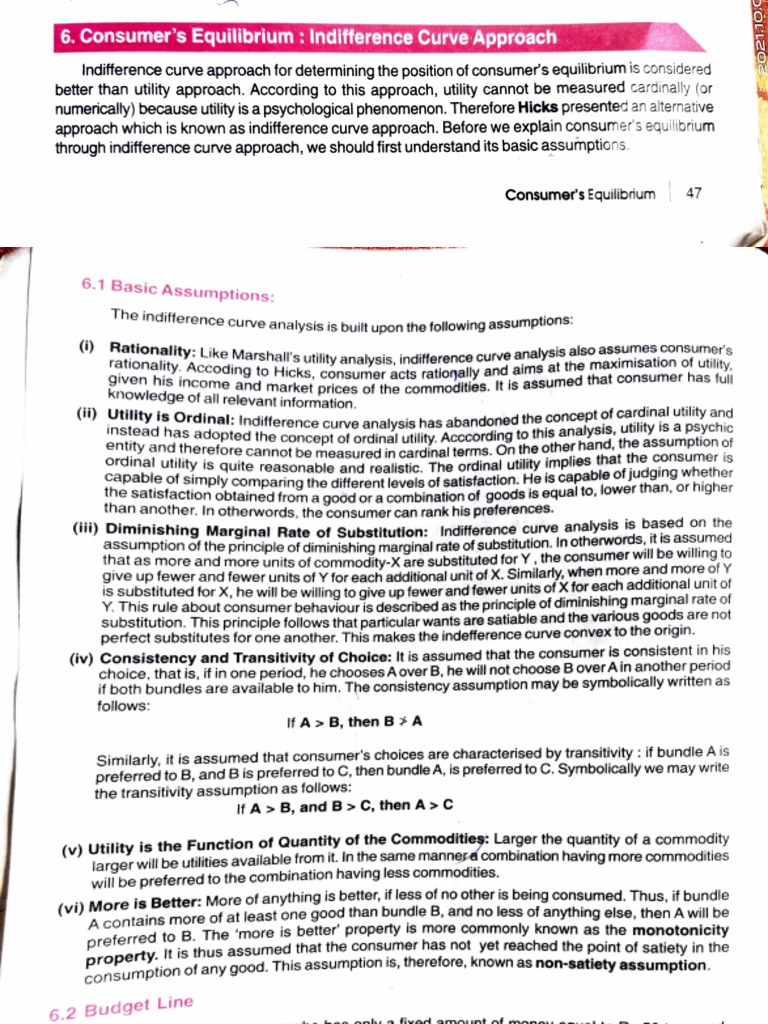 Indifference Curve Analysis in Economics | PDF | Utility | Marketing