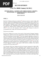 CABAHUG v. NPC, G.R. No. 186069, January 30, 2013