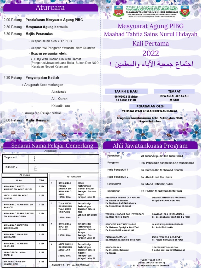 Buku Program Mesy Pibg 1 Print Pdf