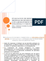 Evaluacion de Riesgos Y Medidas de Bioseguridad en Los Laboratorios de Influenza Y Coronavirus