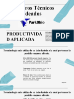 Elastómeros Técnicos Moldeados: Productivida D Aplicada