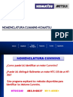 PDF Cummins Komatsu Nomenclatura