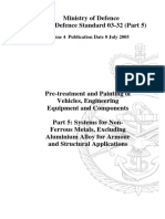 Def Stan 03-32 Part 5 Paint-Systems For NonFerrous Metals Excluding Aluminium