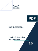 Tema 16 - Patología Dentaria y Traumatismos