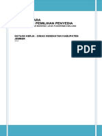 Kertas Kerja Persiapan Pemilihan Penyedia (Konstruksi)