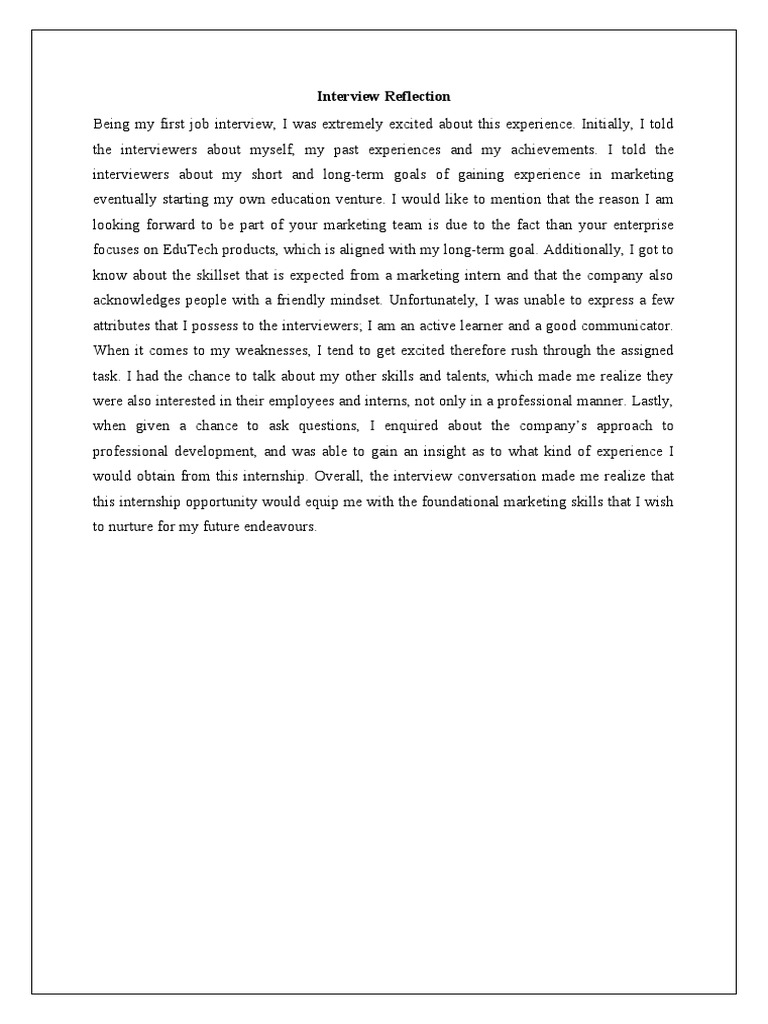 interview-reflection-pdf