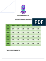 Jadual Waktu Pulang