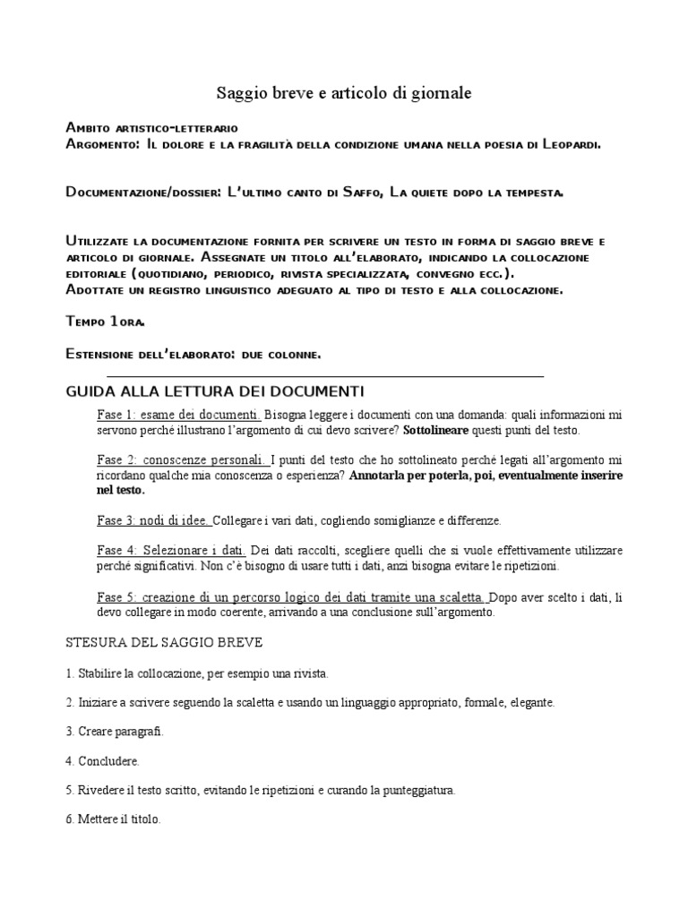 Essay writing come scrivere un saggio breve in inglese 06 picture