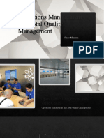 Operations Management and Value Chain