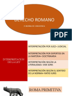 Sesión 1. Derecho Romano