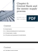 ESOM - Chapter 7 Central Banks and The Money Supply Process