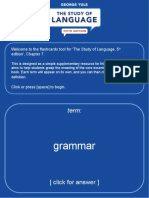 Intro 2 Syntax Flashcards