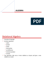 DBMS Unit 4 - Relational Algebra