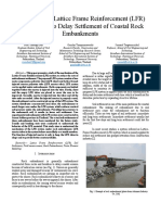 Final - Mechanism of Lattice Frame Reinforcement (LFR) System Used To Delay Settlement of Coastal Rock Embankments 1