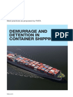 FIATA World Congress 2018 - Presentation New Working Group Sea - Best Practice Guide On Demurrage and Detention