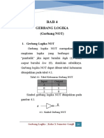 Jobsheet4 BAB 2 - Gerbang NOT