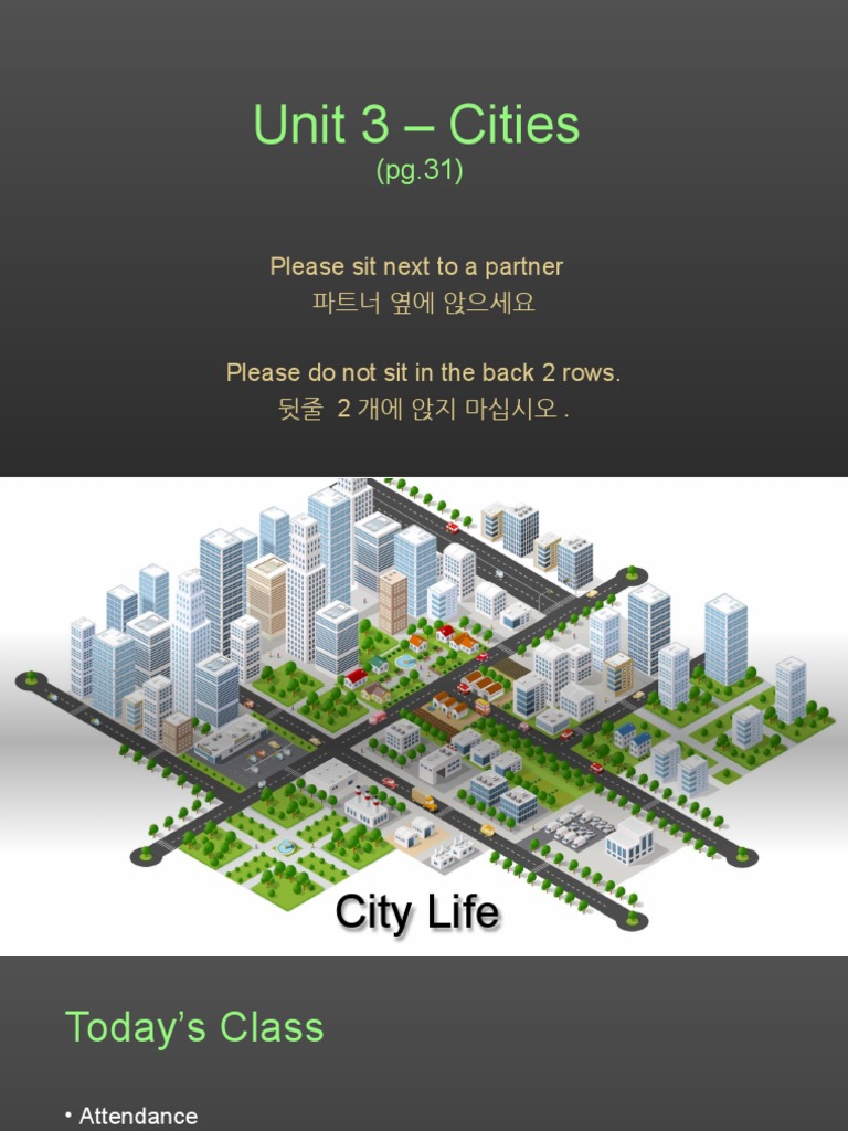 Unit 3. Part 1. Cities | PDF | Languages | Foreign Language Studies