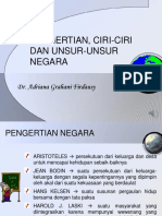 Pengertian, Ciri-Ciri Dan Unsur-Unsur Negara