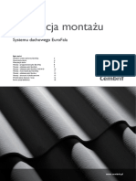 000 310 Instrukcja Montazu System Dachowy EuroFala