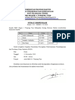 1.surat Dispensasi