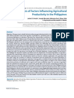 Factors - Agri Production