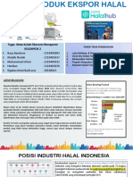 Kel 2 Tugas Presentasi Hub Produk Ekspor Halal Final