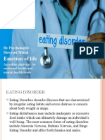 Eating Disorder PPT by Shreyasi Mittal
