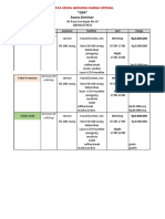 Price List Spesial Seminar